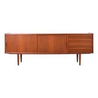 Mid-Century Modern Danish Teak Sideboard, 1960s For Sale