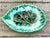 Vintage English Majolica Leaf Plate For Sale - Image 11 of 12