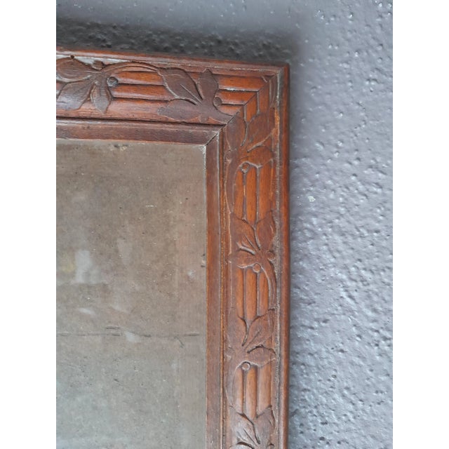 Vintage Carved Wooden Frame For Sale - Image 3 of 8
