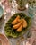 Antique fern Majolica dish, circa 1890, though highly modern and decorative. A collector piece that will not stay on a...