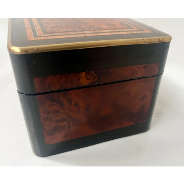 Napoleon III Glove Box in Thuya Burl, 1800s For Sale - Image 6 of 13