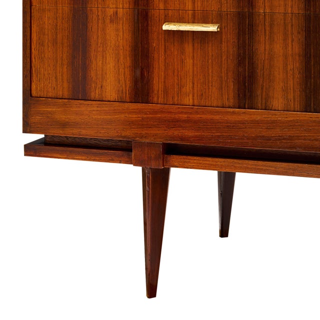 Wood French Mid-Century Brazilian Rosewood Buffet For Sale - Image 7 of 10