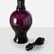 Mid 20th Century Amethyst Glass Decanter For Sale - Image 4 of 5
