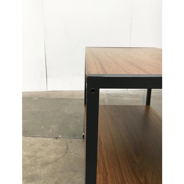 Mid-Century Minimalist Teak Bar Cart Trolley For Sale - Image 18 of 18