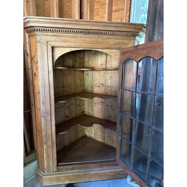 Antique Corner Cupboard For Sale - Image 4 of 6