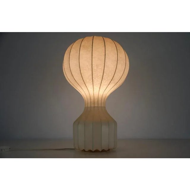 Large Gatto Cocoon Table Lamp by Achille & Pier Giacomo Castiglioni for Flos, 1960s For Sale - Image 11 of 14