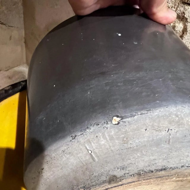 Ceramic 1960s Black Ceramic Planter Gainey Architectural Modern Pottery Calif For Sale - Image 7 of 10