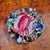 Red Final Clearance 2025 Salted Baked Crab Crustacean Holiday Platter Majolica Trompe l'Oeil of Mid 20th Century For Sale - Image 8 of 11