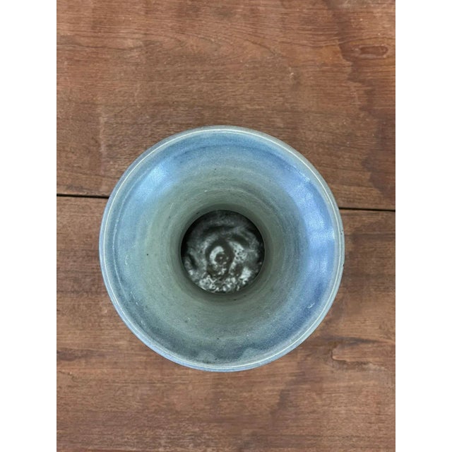 1970s Glazed Studio Pottery Vase For Sale - Image 4 of 8