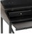 Safavieh Wyatt Writing Desk in Black with Custom Velvet-Lined Drawers A handsome, compact writing desk that combines the...