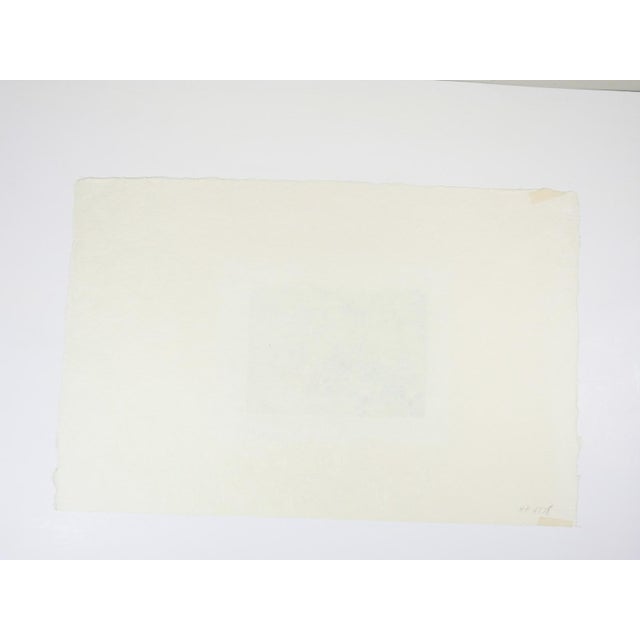 Late 20th Century Kaiko Moti Horses in Umber Gray Aquatint Etching For Sale - Image 4 of 4