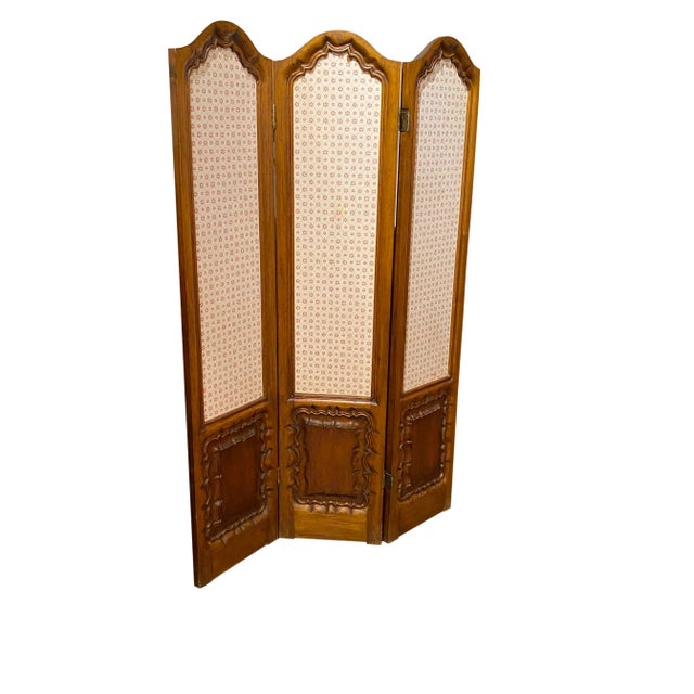 19th Century French Walnut Screen For Sale In Dallas - Image 6 of 6
