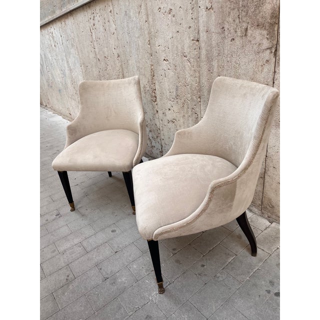 Antique Empire Style Chairs, 1890s, Set of 2 For Sale - Image 4 of 7