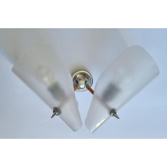 Mid-Century Modern Large Mid-Century Wall Lamp in the style of Stilnovo, Italy, 1962 For Sale - Image 3 of 18