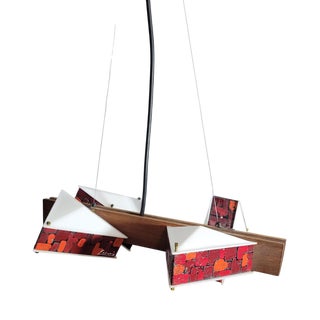 Triangle Pendant by Angelo Brotto for Esperia, Italy, 1960s For Sale