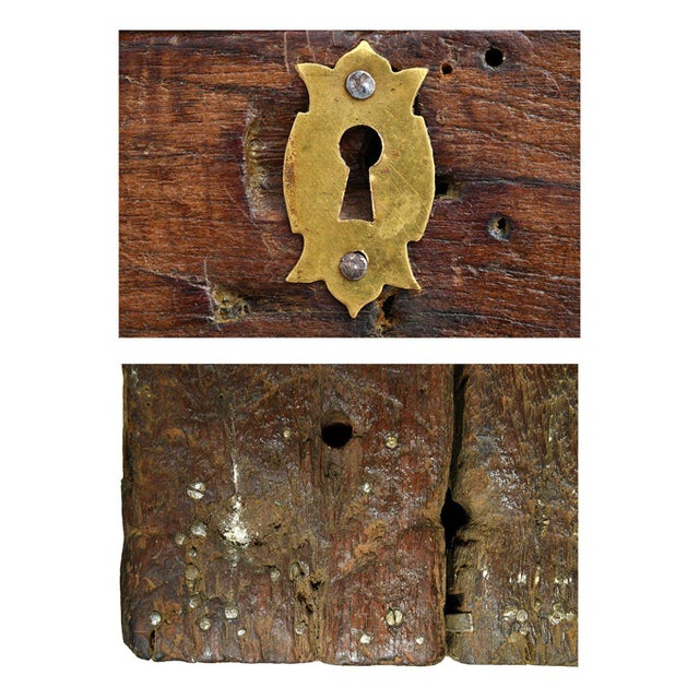 Wooden Dining Table, 1940s For Sale - Image 4 of 8