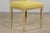 Antique French Louis XVI Painted Accent Side Chairs in Chartreuse Fabric - A Pair For Sale - Image 12 of 18