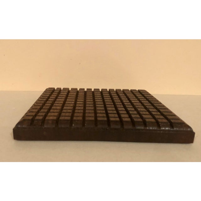 Vintage Handcrafted Wooden Hot Plate Chairish