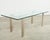 Late 20th Century Ralph Lauren Italian Chrome Glass Langham Dining Table For Sale - Image 5 of 17