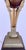 Vintage Roger Abbey Art Deco Wood Globe & Figural Table Lamp For Sale - Image 10 of 11