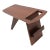 1950s Vintage Jens Risom Style Walnut Magazine Table For Sale