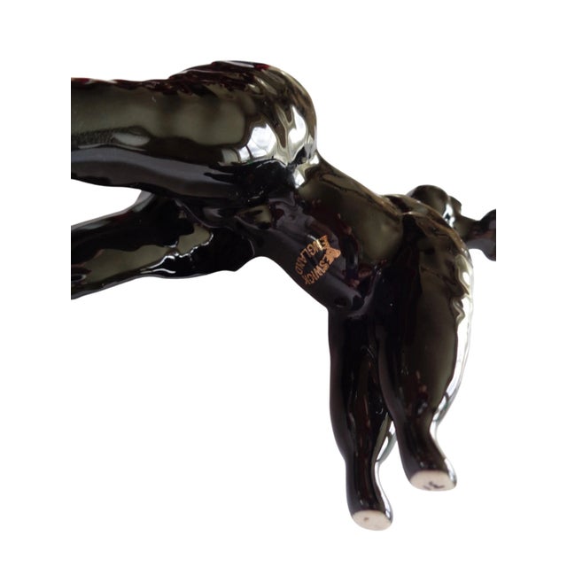 Mid 20th Century Beswick Black Poodle Figurine - Vintage For Sale - Image 5 of 6