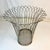 1970s 1970s Vintage Atomic Boho Chic Wire Wastebasket For Sale - Image 5 of 8