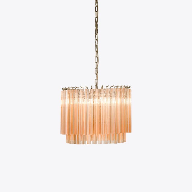 Amber Piccolo Amaro Drum Chandelier from Pure White Lines For Sale - Image 11 of 11