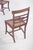 Wood Antique Chairs with Straw Bottoms, 1890s, Set of 4 For Sale - Image 7 of 11