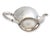 Pairpoint Silver Company Early 20th Century Art Deco Pairpoint Monogram “N” Tea Set, 3 Pieces For Sale - Image 4 of 4
