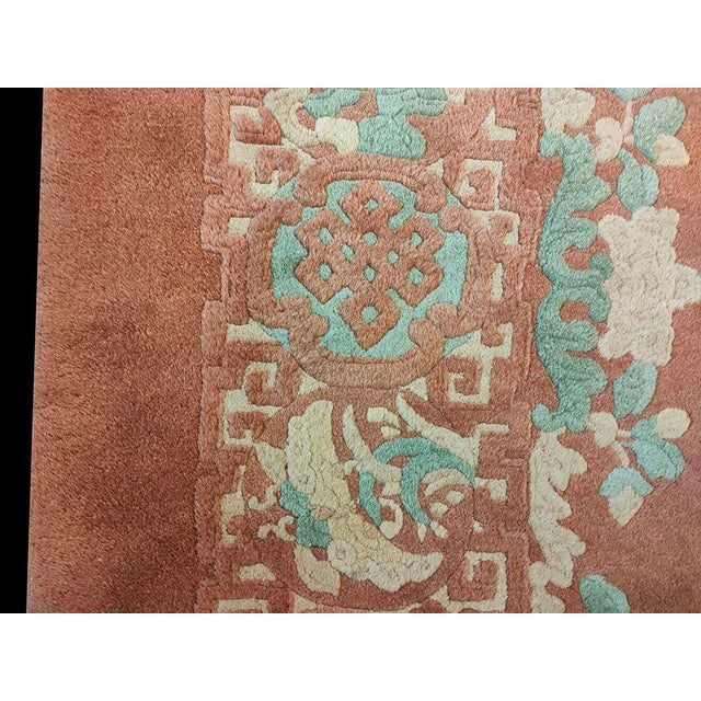 1930s Chinese Art Deco Carpet For Sale - Image 4 of 9