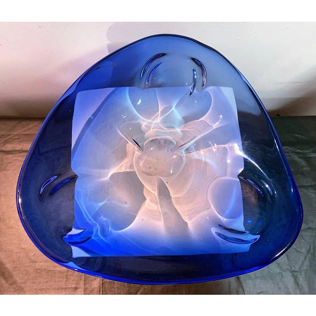 Fruit Bowl from Val Saint Lambert, 1970s For Sale - Image 4 of 6