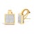 You will fall in love with these classic huggy stud earrings. A must have for any serious jewelry collection, these 14K...