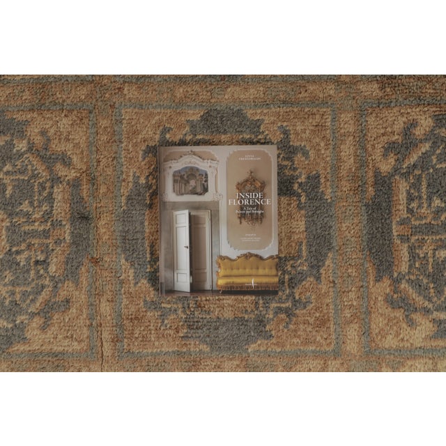 Slate Gray Oversized Antique 20th Century Spanish Rug With Geometric Designs - Rug & Kilim For Sale - Image 8 of 10
