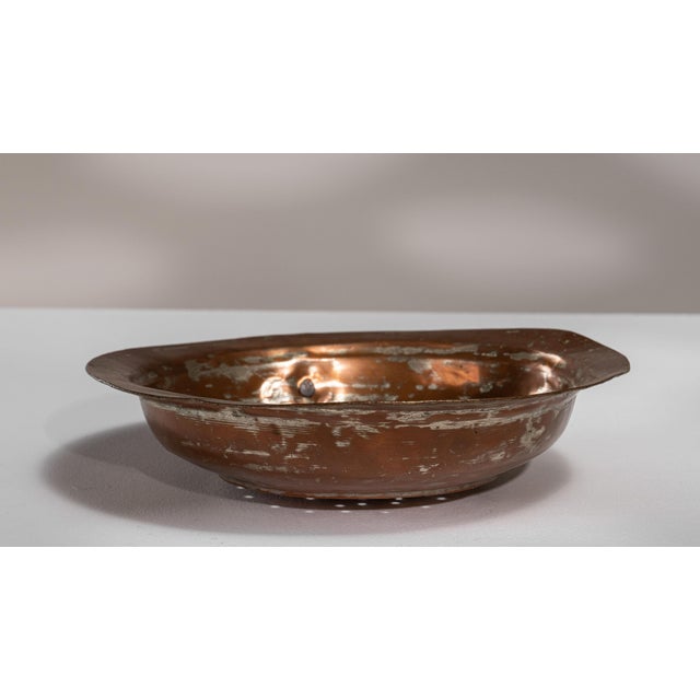 Early 19th Century Belgium Terra Cotta Copper Serving Piece For Sale - Image 10 of 15