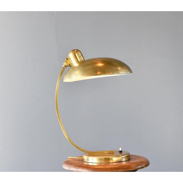 Christian Dell Bauhaus Table Lamp by Kaiser Idell, 1930s For Sale - Image 4 of 4