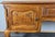 Vintage French Louis XVI Style Desk in Carved Oak For Sale - Image 5 of 9