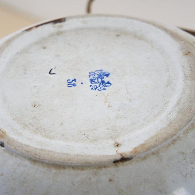 Console Toilet with Basins and Mirror For Sale - Image 10 of 13