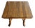 Mission Arts & Craft Style Oak Dining Table by Walter of Wabash For Sale