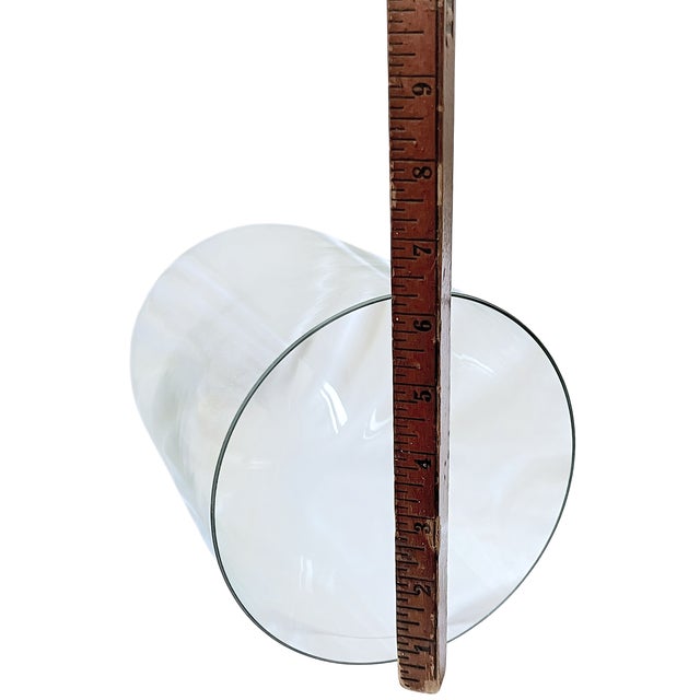 Traditional Large Clear Glass Display Cloche Bell Jar for Specimens, Candles & Decorative Objects, 11" For Sale - Image 3 of 4