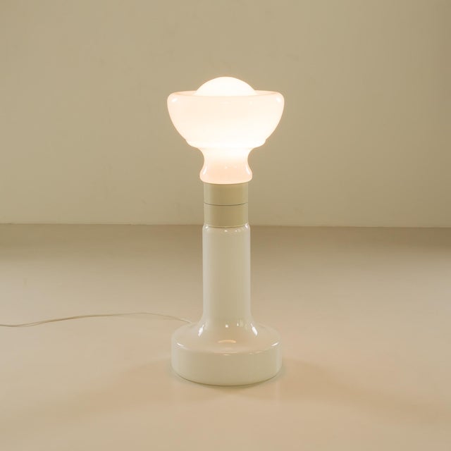 Murano Glass Floor Lamp attr to AV Mazzega, Italy, 1970s For Sale - Image 4 of 8
