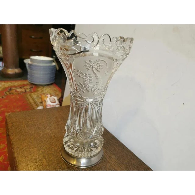 Clear Crystal Jar For Sale - Image 11 of 18