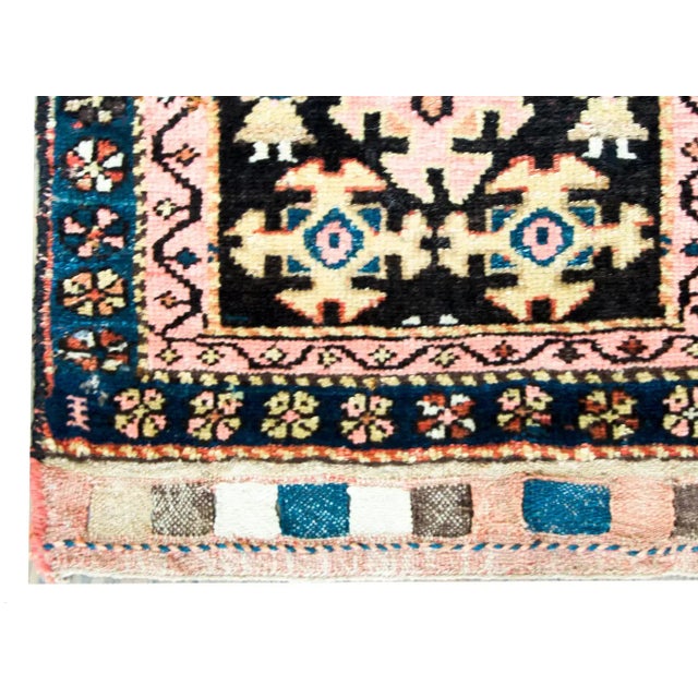Pink Early 20th Century Kurdish Rug For Sale - Image 8 of 11