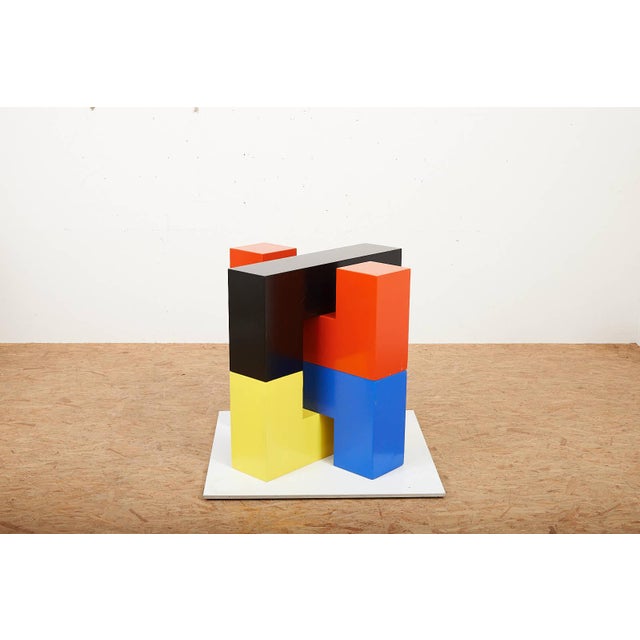 1990s Jean-Phillipe Rossinelli, Naef Quadrigo XXL Super Maxi, 1960s, Melamine and Particle Board For Sale - Image 5 of 18