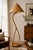 Vintage Sculptural Bentwood Rattan Floor Lamp With Curved Loop Base For Sale In Greensboro - Image 6 of 6