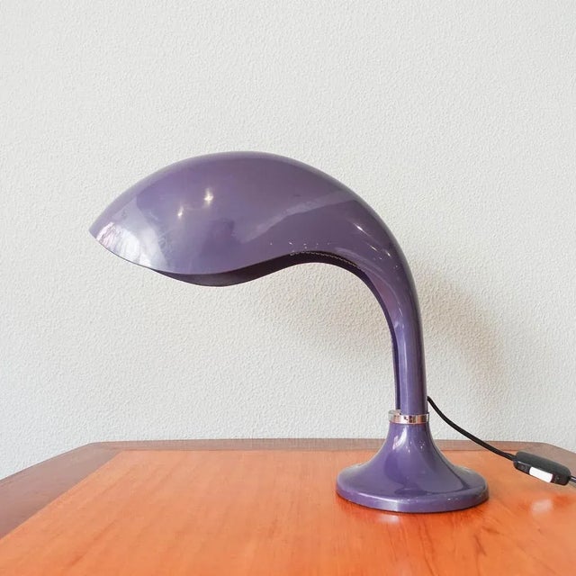 Glass Table Lamp by Marcello Cuneo for Ampaglas, 1960s For Sale - Image 4 of 17