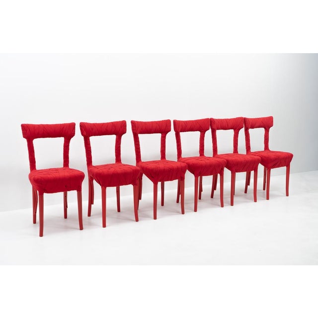 2000 - 2009 Mummy Chairs by Peter Traag, 2007, Set of 6 For Sale - Image 5 of 17
