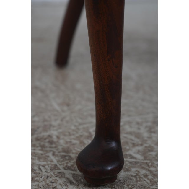 Vintage French Carved Cane Tub Chair For Sale - Image 11 of 18