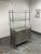 Silver Shampaine Co. Stainless Steel Rolling Cabinet, Vintage For Sale - Image 8 of 12