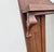Brown Antique French Provincial Carved Oak Hall Mirror with Beveled Glass and Shelf, 1890 For Sale - Image 8 of 15